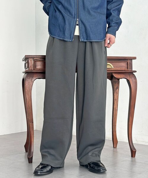 BEVERLY HILLS POLO CLUB（ビバリーヒルズポロクラブ）の「【SETUP可】ポンチイージーパンツ（その他パンツ・メンズ・ブラウン/ブラック/グレー・MEDIUM/LARGE）」の2枚目の写真