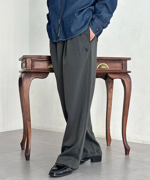 BEVERLY HILLS POLO CLUB（ビバリーヒルズポロクラブ）の「【SETUP可】ポンチイージーパンツ（その他パンツ・メンズ・ブラウン/ブラック/グレー・MEDIUM/LARGE）」の13枚目の写真