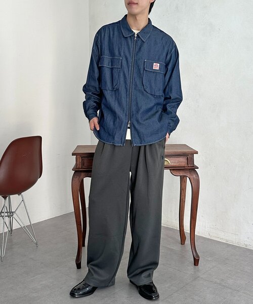 BEVERLY HILLS POLO CLUB（ビバリーヒルズポロクラブ）の「【SETUP可】ポンチイージーパンツ（その他パンツ・メンズ・ブラウン/ブラック/グレー・MEDIUM/LARGE）」の18枚目の写真