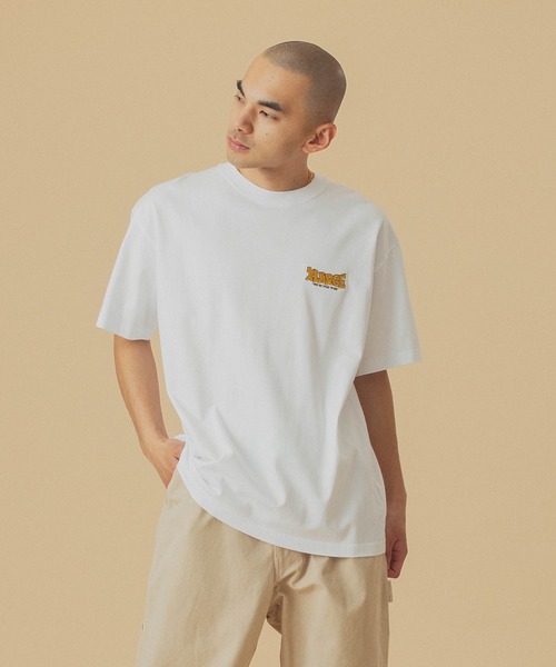 XLARGE(エクストララージ)の「YOU ARE DEAD TO ME S/S TEE(Tシャツ/カットソー・メンズ・ライトパープル/ホワイト/ブラック・S/M/L/XL)」の4枚目の写真