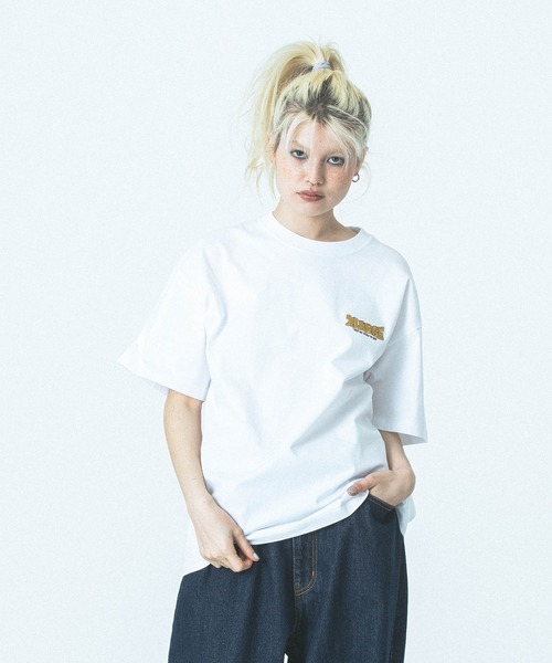 XLARGE(エクストララージ)の「YOU ARE DEAD TO ME S/S TEE(Tシャツ/カットソー・メンズ・ライトパープル/ホワイト/ブラック・S/M/L/XL)」の7枚目の写真