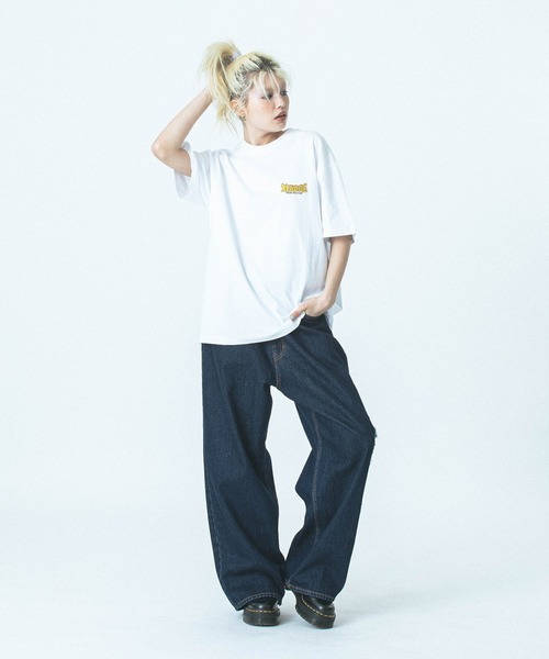 XLARGE(エクストララージ)の「YOU ARE DEAD TO ME S/S TEE(Tシャツ/カットソー・メンズ・ライトパープル/ホワイト/ブラック・S/M/L/XL)」の8枚目の写真