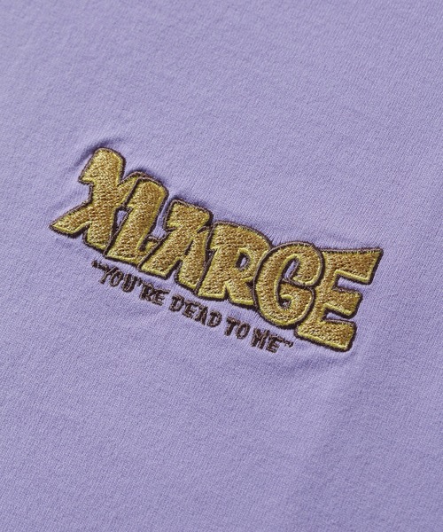 XLARGE(エクストララージ)の「YOU ARE DEAD TO ME S/S TEE(Tシャツ/カットソー・メンズ・ライトパープル/ホワイト/ブラック・S/M/L/XL)」の20枚目の写真