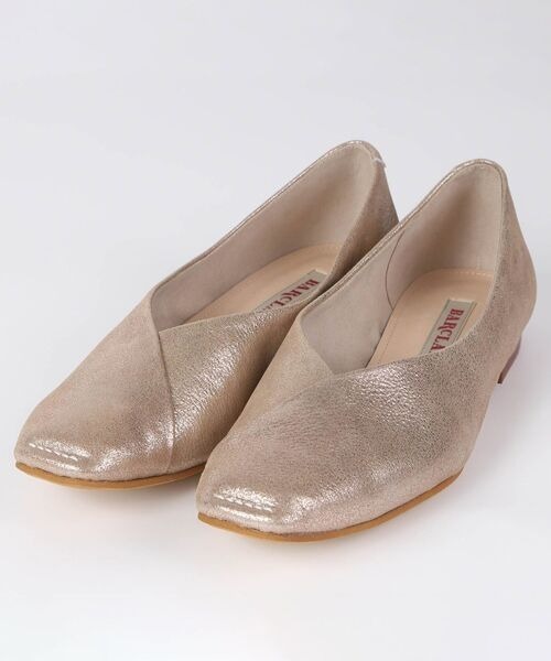 BARCLAY(バークレー)の「BARCLAY(バークレー)アウトステッチVカットシューズ(パンプス・レディース・シルバー/ブラック/スカイブルー/ベージュ/ピンクゴールド・22cm/22.5cm/23cm/23.5cm/24cm/24.5cm)」の5枚目の写真