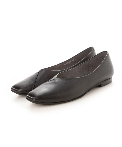 BARCLAY(バークレー)の「BARCLAY(バークレー)アウトステッチVカットシューズ(パンプス・レディース・シルバー/ブラック/スカイブルー/ベージュ/ピンクゴールド・22cm/22.5cm/23cm/23.5cm/24cm/24.5cm)」の2枚目の写真