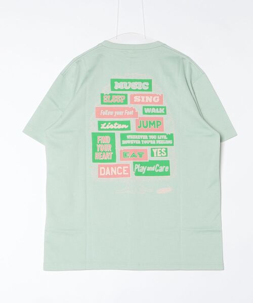 KEEN(キーン)の「OC/RP SIGNBOARD TEE / オーシーアールピー サインボード ティー(Tシャツ/カットソー・メンズ・ライトグリーン・XL/L/M/S)」の2枚目の写真