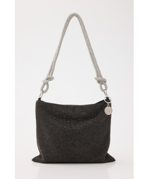 STACCATO(スタッカート)の「ドルチェツイストクリスタルソフティバッグ(ショルダーバッグ・レディース・シルバー/ブラック/ピンク・FREE)」の1枚目の写真