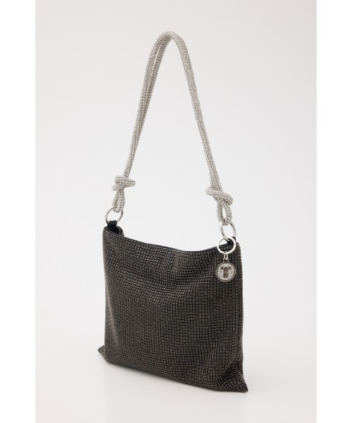 STACCATO(スタッカート)の「ドルチェツイストクリスタルソフティバッグ(ショルダーバッグ・レディース・シルバー/ブラック/ピンク・FREE)」の5枚目の写真