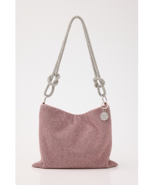 STACCATO(スタッカート)の「ドルチェツイストクリスタルソフティバッグ(ショルダーバッグ・レディース・シルバー/ブラック/ピンク・FREE)」の14枚目の写真