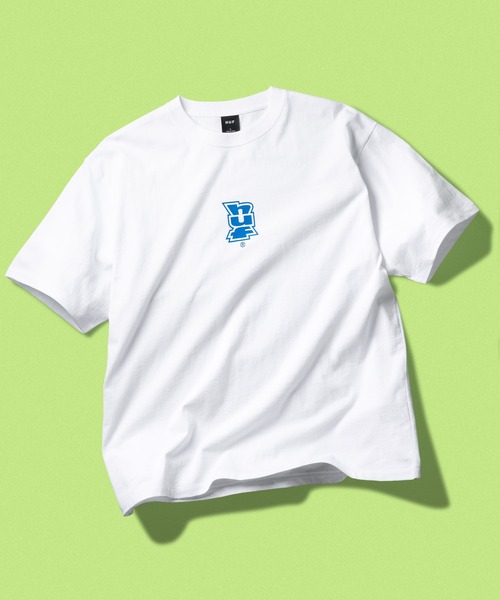 HUF（ハフ）の「MEGABLAST CORE TEE（Tシャツ/カットソー・メンズ・ブラック/ネイビー/グリーン系その他/ホワイト・S/M/L/XL/XXL）」の2枚目の写真