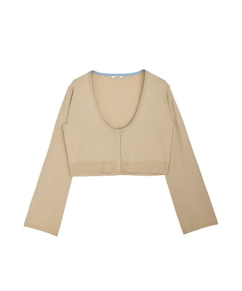 LOW BASIC SHORT KNIT CARDIGAN（カーディガン/ボレロ）｜Ameri
