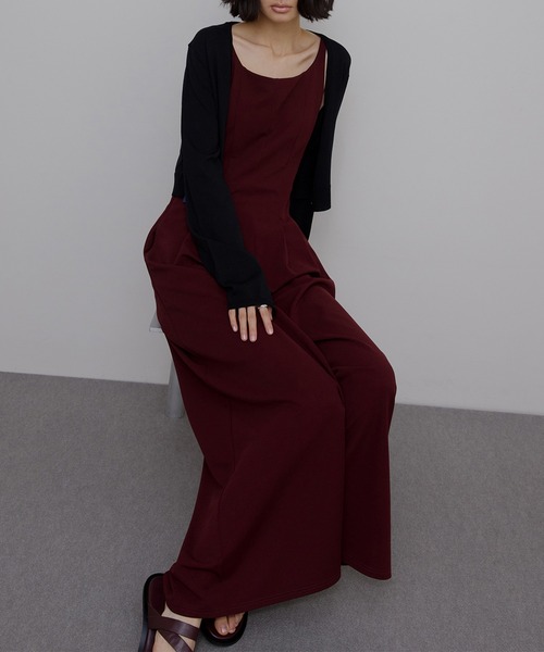 Ameri（アメリ）の「LOW BASIC SHORT KNIT CARDIGAN（カーディガン/ボレロ・レディース・ベージュ/ブラック/グレー/グリーン系その他・FREE）」の12枚目の写真