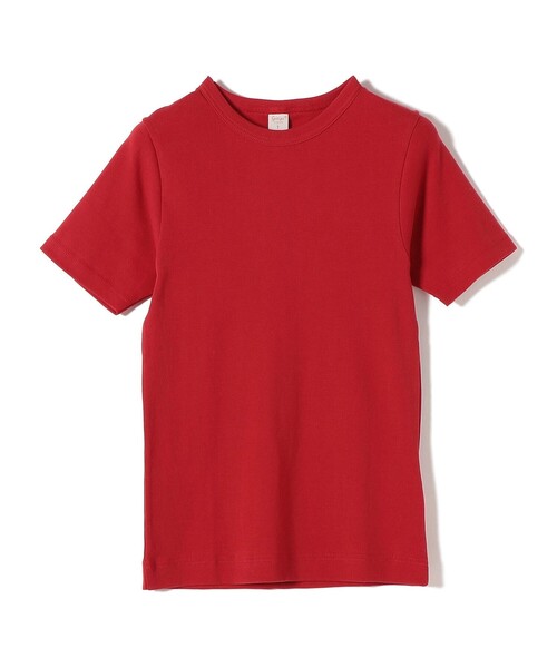 gicipi(ジチピ)の「gicipi:ショート スリーブ プルオーバー(CRISTALLO)(Tシャツ/カットソー・レディース・ベージュ/ホワイト/ブラック/ネイビー/レッド・ONE SIZE)」の5枚目の写真