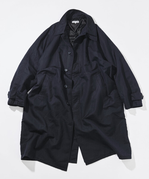 CAHLUMN/カウラム Cotton Linen Balmacaan/コットン リネン バルマ