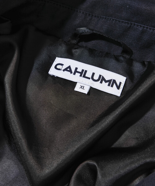 CAHLUMN（カウラム）の「CAHLUMN/カウラム Cotton Linen Balmacaan/コットン リネン バルマカーンコート（ステンカラーコート・メンズ・ベージュ/ネイビー・XX-LARGE/MEDIUM/X-LARGE/LARGE）」の4枚目の写真