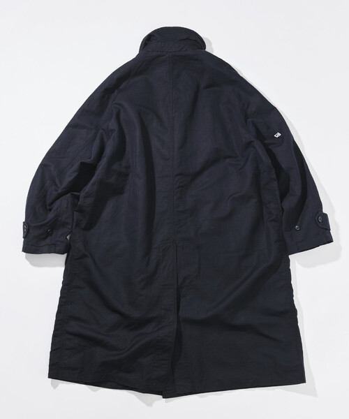 CAHLUMN（カウラム）の「CAHLUMN/カウラム Cotton Linen Balmacaan/コットン リネン バルマカーンコート（ステンカラーコート・メンズ・ベージュ/ネイビー・XX-LARGE/MEDIUM/X-LARGE/LARGE）」の14枚目の写真