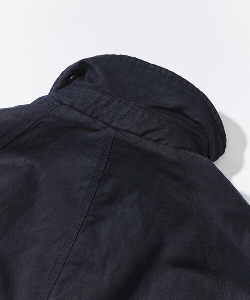 CAHLUMN（カウラム）の「CAHLUMN/カウラム Cotton Linen Balmacaan/コットン リネン バルマカーンコート（ステンカラーコート・メンズ・ベージュ/ネイビー・XX-LARGE/MEDIUM/X-LARGE/LARGE）」の15枚目の写真