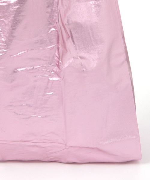 BAGGU（バグー）の「【BAGGU(バグゥ)】メタリックSTANDARD（エコバッグ/サブバッグ・レディース・ライトブルー/ライトピンク/ピンク・0）」の17枚目の写真