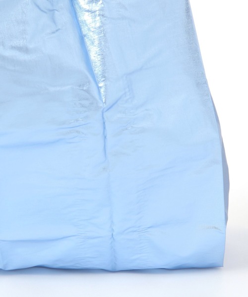 BAGGU（バグー）の「【BAGGU(バグゥ)】メタリックSTANDARD（エコバッグ/サブバッグ・レディース・ライトブルー/ライトピンク/ピンク・0）」の19枚目の写真