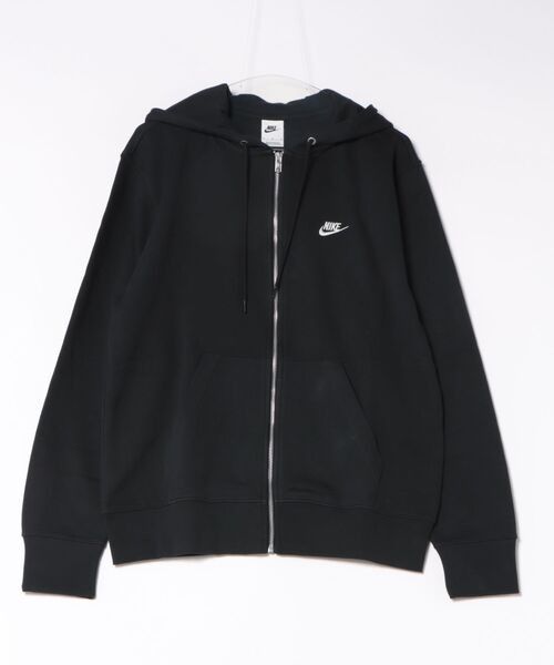 NIKE(ナイキ)の「NIKE ナイキ M CLUB FT FZ HDY FB スウェット フルジップ IF0675 010BLACK/SAIL(スウェット・メンズ・ブラック・X-LARGE/XX-LARGE/LARGE/MEDIUM/SMALL)」の1枚目の写真
