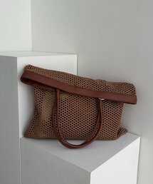 CAPRICIEUX LE'MAGE | スクエアメッシュトートバッグ(ショルダーバッグ)