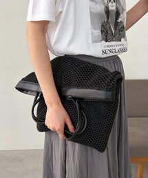 CAPRICIEUX LE'MAGE | スクエアメッシュトートバッグ(ショルダーバッグ)