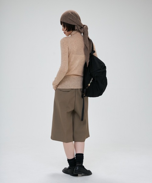 full/fill.(フルフィル)の「tuck half pants / タックハーフパンツ(その他パンツ・レディース・ブラック/ベージュ・FREE)」の20枚目の写真