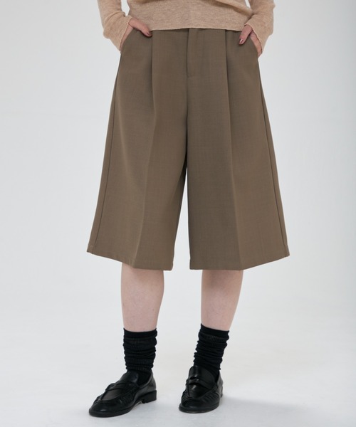 full/fill.(フルフィル)の「tuck half pants / タックハーフパンツ(その他パンツ・レディース・ブラック/ベージュ・FREE)」の22枚目の写真
