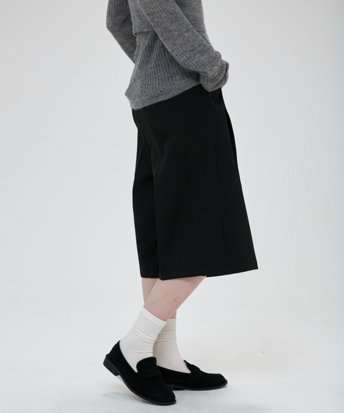 full/fill.(フルフィル)の「tuck half pants / タックハーフパンツ(その他パンツ・レディース・ブラック/ベージュ・FREE)」の16枚目の写真