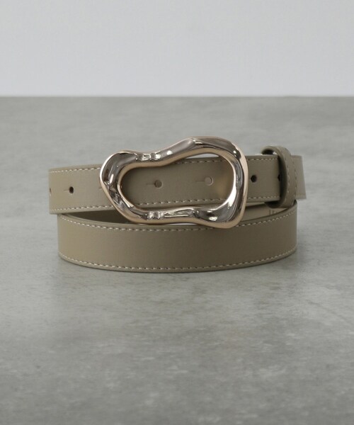 GALLEST(ギャレスト)の「【LE VERNIS】Poire belt(ベルト・レディース・ブラウン系その他/ブラウン系/ブラック・00)」の4枚目の写真