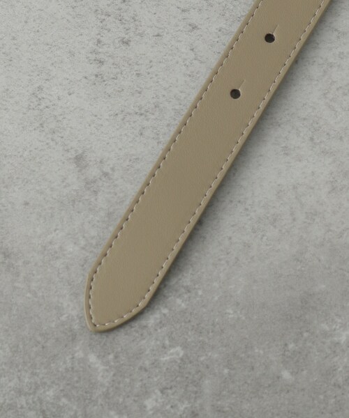 GALLEST(ギャレスト)の「【LE VERNIS】Poire belt(ベルト・レディース・ブラウン系その他/ブラウン系/ブラック・00)」の6枚目の写真
