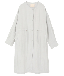 MELROSE claire（メルローズ クレール）の「【リネンMIXノーカラードロストコート】（その他アウター）」