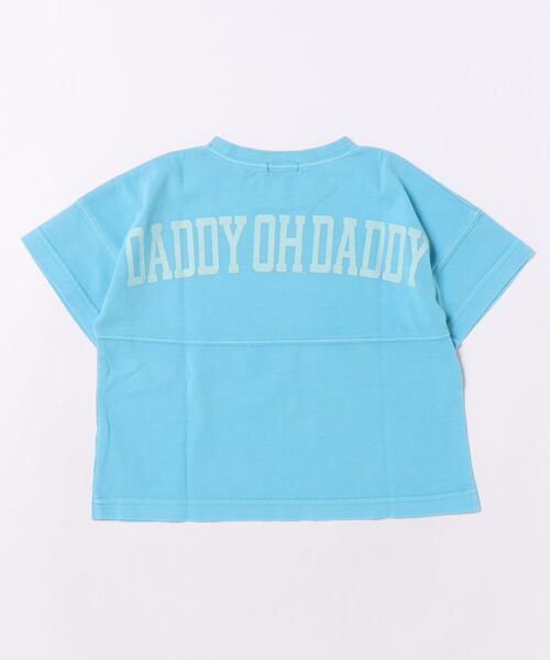 Daddy Oh Daddy（ダディーオーダディー）の「【ジュニアあり】【綿100％】バックプリント半袖Tシャツ（Tシャツ/カットソー・キッズ・パープル/オレンジ/ブラック/サックスブルー・100/130/140/150/160/110/120）」の11枚目の写真