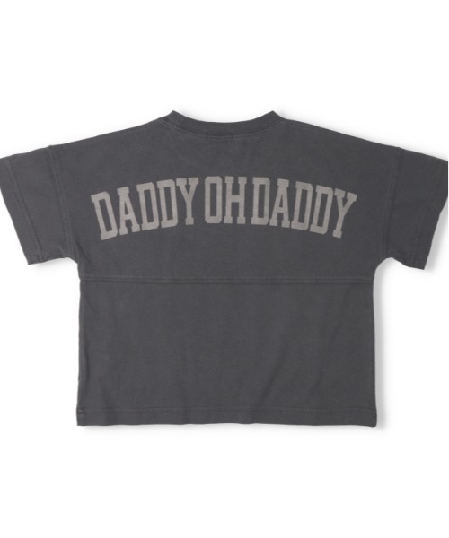 Daddy Oh Daddy（ダディーオーダディー）の「【ジュニアあり】【綿100％】バックプリント半袖Tシャツ（Tシャツ/カットソー・キッズ・パープル/オレンジ/ブラック/サックスブルー・100/130/140/150/160/110/120）」の5枚目の写真