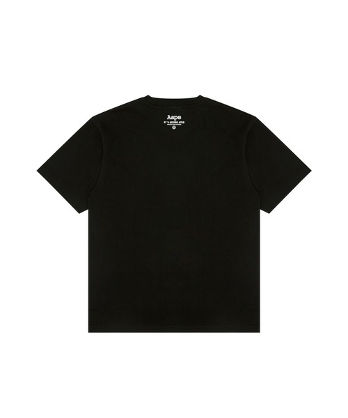 AAPE BY A BATHING APE（エーエイプバイアベイシングエイプ）の「AAPE BASIC BASIC TEE（Tシャツ/カットソー・メンズ・ブラック/ホワイト・XX-LARGE/MEDIUM/SMALL/LARGE/X-LARGE）」の6枚目の写真