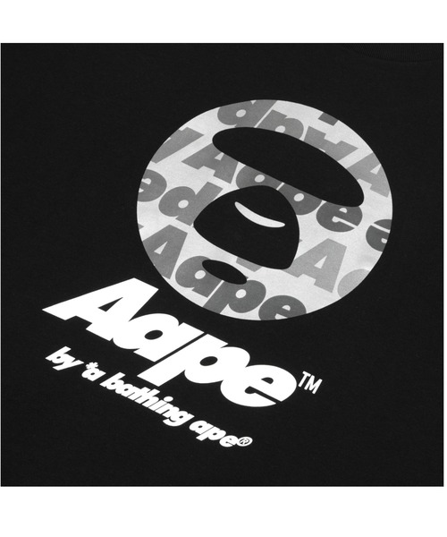 AAPE BY A BATHING APE（エーエイプバイアベイシングエイプ）の「AAPE BASIC BASIC TEE（Tシャツ/カットソー・メンズ・ブラック/ホワイト・XX-LARGE/MEDIUM/SMALL/LARGE/X-LARGE）」の7枚目の写真