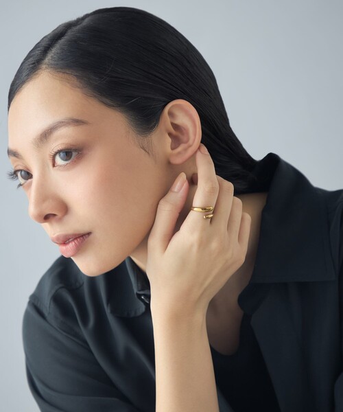 Jouete（ジュエッテ）の「[ジェンダレス] フォークリング リーウェイ（リング・レディース・ブラウン・9号/13号/17号）」の4枚目の写真