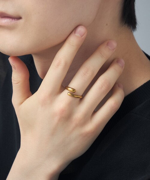 Jouete（ジュエッテ）の「[ジェンダレス] フォークリング リーウェイ（リング・レディース・ブラウン・9号/13号/17号）」の7枚目の写真