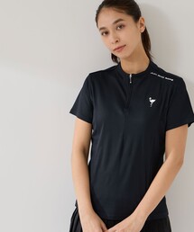 ESSENTIAL】半袖モックネックシャツ/UV・吸水速乾（Tシャツ/カットソー