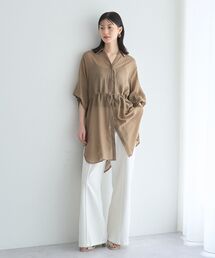 シアー2way袖バルーンチュニック