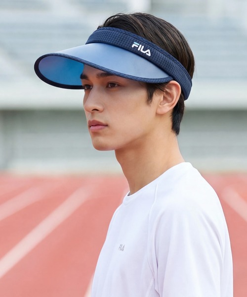 セール】【FILA/フィラ】チェッククリップ サンバイザー（サンバイザー