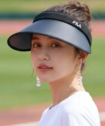 FILA（フィラ）の「【FILA/フィラ】チェッククリップ サンバイザー（サンバイザー）」