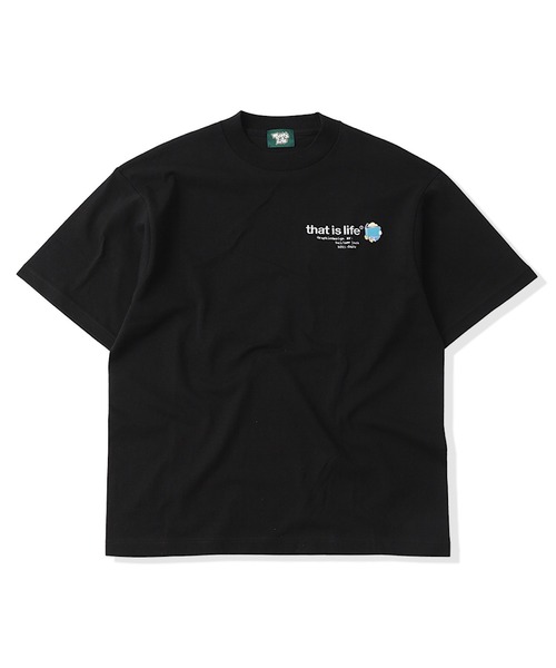 That's life(ザッツライフ)の「HEAVY WEIGHT 7.1oz “CHILDREN” LOGO TEE夏服 ビッグシルエット ヘビーウェイト 綿100% 肉厚生地(Tシャツ/カットソー・メンズ・ネイビー/グリーン/ホワイト/ブラック・X-LARGE/LARGE/MEDIUM/SMALL)」の11枚目の写真