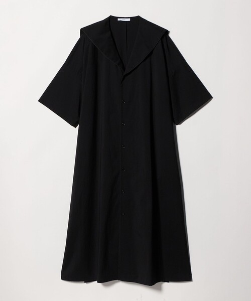 ASTRAET(アストラット)の「<ASTRAET>セーラーカラー シャツワンピース(シャツワンピース・レディース・ブラック/ダークグレー・FREE)」の16枚目の写真