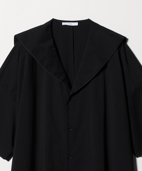 ASTRAET(アストラット)の「<ASTRAET>セーラーカラー シャツワンピース(シャツワンピース・レディース・ブラック/ダークグレー・FREE)」の17枚目の写真