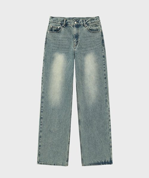 NOIRER(ノイア)の「クラシックストレートデニムパンツ(ライトブルー)(デニムパンツ・メンズ・その他・48/50/52)」の8枚目の写真