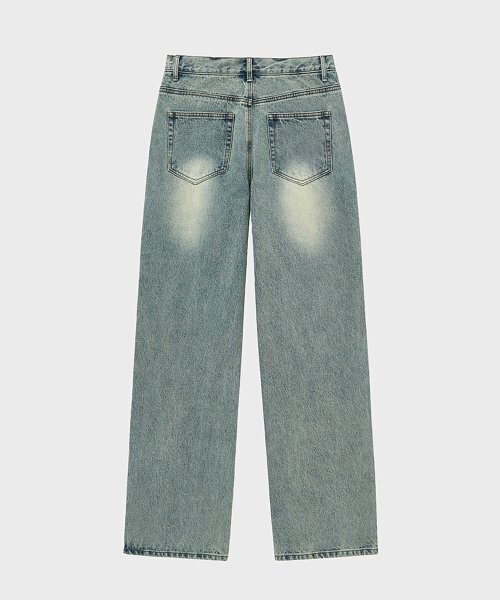 NOIRER(ノイア)の「クラシックストレートデニムパンツ(ライトブルー)(デニムパンツ・メンズ・その他・48/50/52)」の9枚目の写真