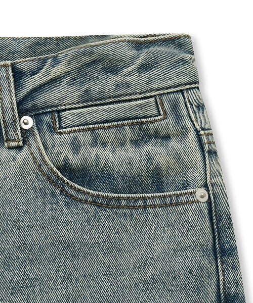 NOIRER(ノイア)の「クラシックストレートデニムパンツ(ライトブルー)(デニムパンツ・メンズ・その他・48/50/52)」の11枚目の写真