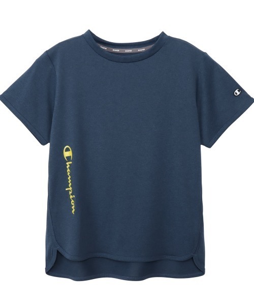 Champion(チャンピオン)の「チャンピオン SHORT SLEEVE T-SHIRT(Tシャツ/カットソー・レディース・ホワイト/ネイビー/ブラック・M/L)」の1枚目の写真