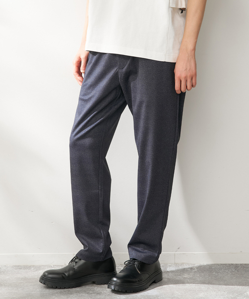 B.C STOCK(ベーセーストック)の「TAKE IT イージースリムスラックス(その他パンツ・メンズ・チャコールグレー/ベージュ/ネイビー・MEDIUM/LARGE/SMALL)」の3枚目の写真